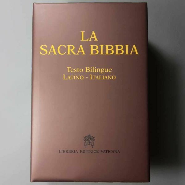 La Sacra Bibbia - Testo bilingue (Italiano Latino)