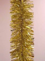 Immagine di Ghirlanda natalizia L. 5 m, diam. cm 15 oro in plastica PVC