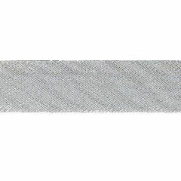 Sbieco Bordo piegato argento H. cm 1,4 (0,55 inch) misto Seta Passamaneria  per Paramenti Sacri