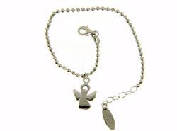 Picture of Bracelet Silver 925 Pendant / Charms Guardian Angel for Baby and Girl