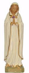 Imagen de Nuestra Señora Virgen María Rosa Mística Fontanelle cm 25 (9,8 inch) Estatua Euromarchi en plástico PVC para exteriores