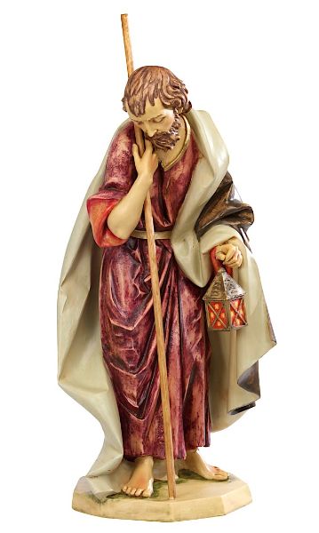 Fontanini by Roman Inc., Joseph, 7.5" Collection, Nativity Figure and  Accessories, Hand Sculpted and Painted (4x3x7) オブジェ、置き物