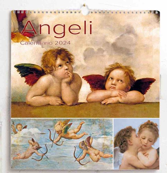 Calendario da muro 2024 Angeli cm 31x33
