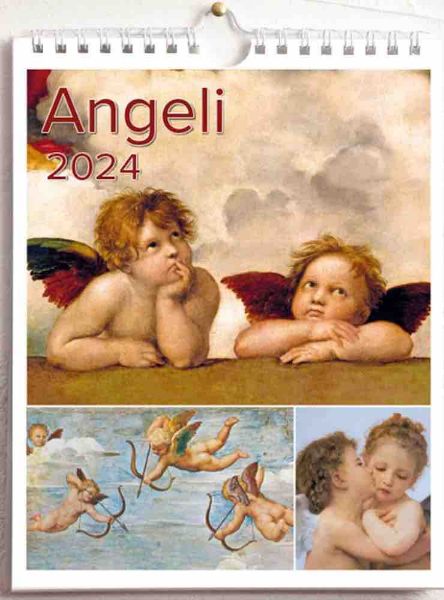 Angeli Calendario da tavolo e da muro 2024 cm 16,5x21