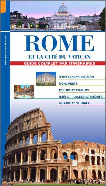 Picture of Rome et la Cité du Vatican, guide complet par itinéraires - LIVRE