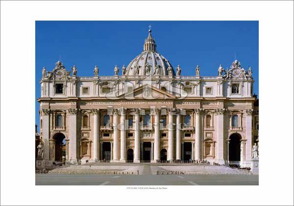 Immagine di Basilica di San Pietro, Citta' del Vaticano - STAMPA