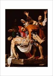 Picture of The Entombent of Christ, Caravaggio - Vatican Pinacoteca - PRINT