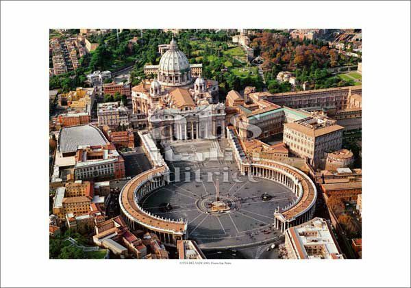 Picture of St Peter’s Square, Vatican City - PRINT