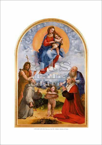 Immagine di Madonna di Foligno - Raffaello - Pinacoteca, Citta' del Vaticano - STAMPA