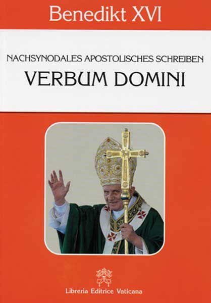 Imagen de Verbum Domini Nachsynodales Apostolisches Schreiben