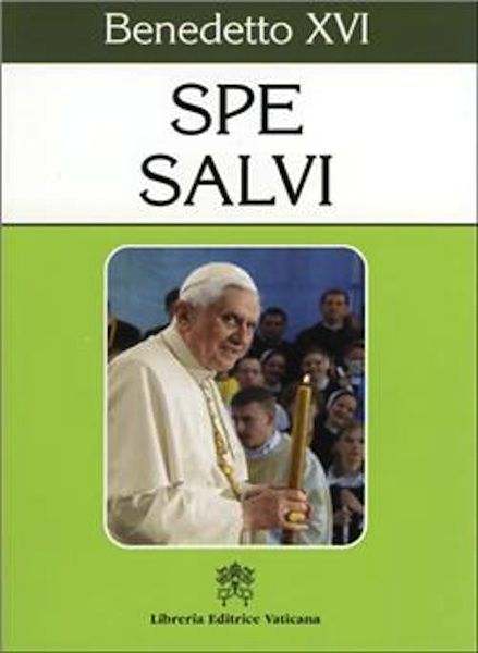 Immagine di Papa Benedetto XVI Spe Salvi Lettera Enciclica sulla Speranza Cristiana