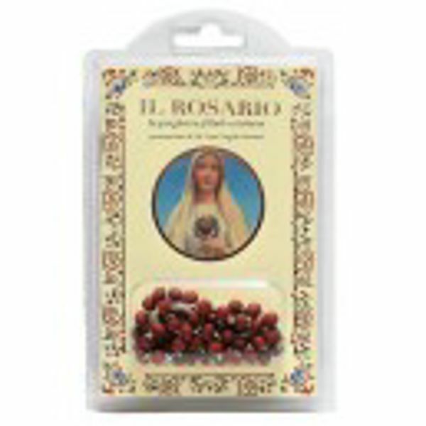Immagine di Madonna - The filial Christian prayer - BOOK + ROSEWOOD ROSARY