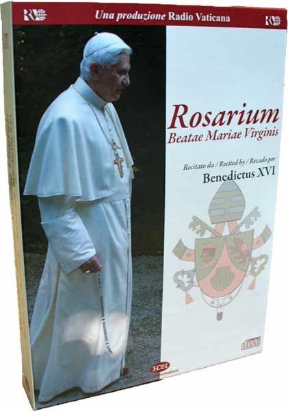 Immagine di Rosario in Latino Benedetto XVI - 4 CD