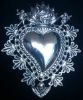 Picture of Large Ex Voto Heart with Angels