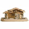Immagine di Capanna Sudtirolo per Presepe Ulrich 10 cm legno fatta a mano