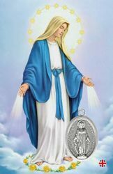 Picture of Madonna - Holy image + medal