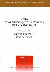 Picture of Nota com indicações pastorais para o Ano da Fé Con motu proprio Porta Fidei