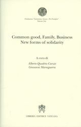 Imagen de Common good, family, business. New forms of solidarity