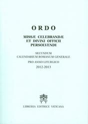Imagen de Ordo Missae Celebrandae et Divini Officii Persolvendi 2012 – 2013 - LIBRUM