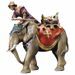 Picture of Elephant Group with juwels saddle 3 Pieces cm 15 (5,9 inch) hand painted Ulrich Nativity Scene Val Gardena wooden Statues baroque style