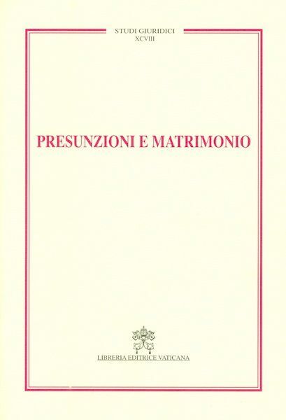 Imagen de Presunzioni e matrimonio