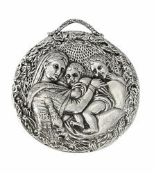 Picture of Madonna della Seggiola - Gold or silver plated Confraternity Medal AMC 395