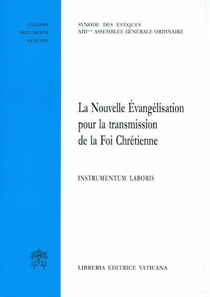 Immagine di La Nouvelle Évangélisation pour la transmission de la Foi Chrétienne