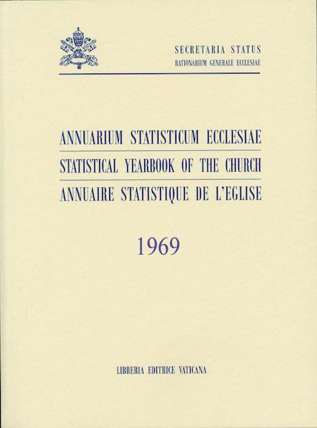 Immagine di Annuaire Statistique de l' Eglise 1969