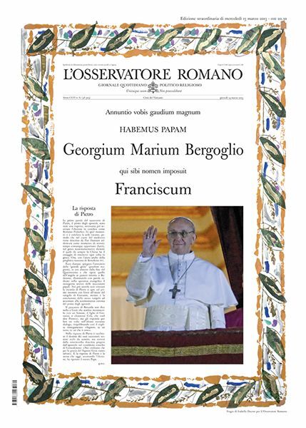 Imagen de L' Osservatore Romano, Edición extraordinaria - Elección del Papa Francisco