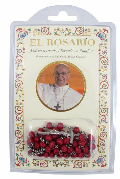 Immagine di Papa Francisco - ¡Volved a rezar el Rosario en familia! LIBRO DE ORACIÓN + ROSARIO