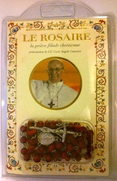 Immagine di Pape François - La prière filiale chrétienne - LIVRE + CHAPELET EN BOIS