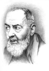 Picture of Saint Pio of Pietrelcina (2)- DRAWING