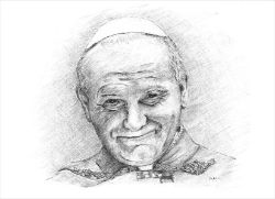 Picture of Don't be afraid. Pope John Paul II - PRINT