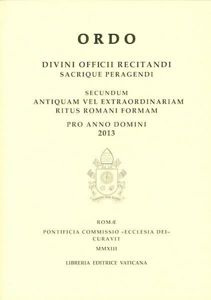Picture of Ordo Divini Officii Recitandi Sacrique Peragendi pro Anno Domini 2013