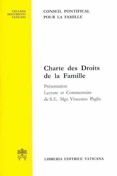 Imagen de Charte des droits de la famille