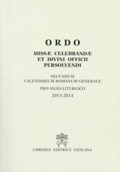 Picture of Ordo Missae Celebrandae et Divini Officii Persolvendi 2013-2014
