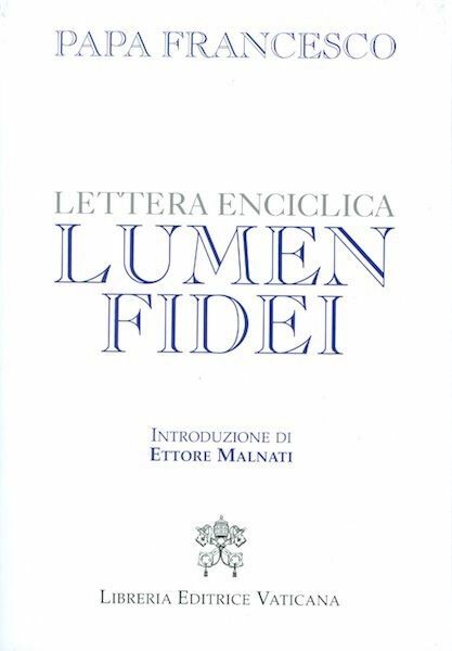 Imagen de Lumen Fidei La luce della Fede Lettera enciclica