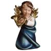 Picture of Christmas Angel with horn 6 cm (2,4 inch) oil painted wood