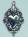 Picture of Small Heart with flames - EX VOTO (AEX114)