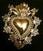 Picture of Heart with Angels, medium - EX VOTO (AEX116)