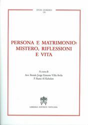 Picture of Persona e Matrimonio: Mistero, Riflessione e Vita