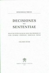 Imagen de Decisiones Seu Sententiae Anno 2006 Vol. XCVIII 98