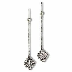 Picture of Earrings Grace with Votive Heart - Silver 