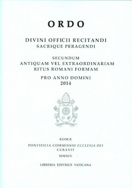 Imagen de Ordo Divini Officii Recitandi pro Anno Domini 2014 - LIBRO