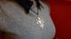 Picture of Small Ex Voto Heart with Flames