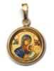 Imagen de Medalla Virgen del Perpetuo Socorro 19 mm plata y esmalte
