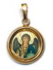 Immagine di Ciondolo San Michele Arcangelo 19 mm argento 925 e smalto