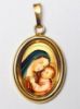 Picture of Madonna of Good Counsel Necklace 19x24 mm silver and enamel