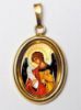 Picture of Archangel Gabriel Pendant 19x24 mm silver and enamel