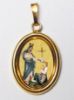 Picture of Our Lady of Sesule Pendant 19x24 mm silver and enamel